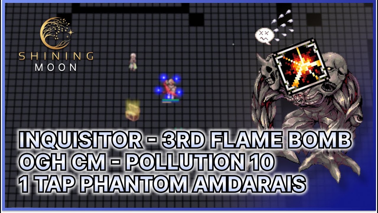 [SMRO - Niflheim] Inquisitor TFB - OGH CM Hell Pol 10 Phantom Amdarais 1 Tap