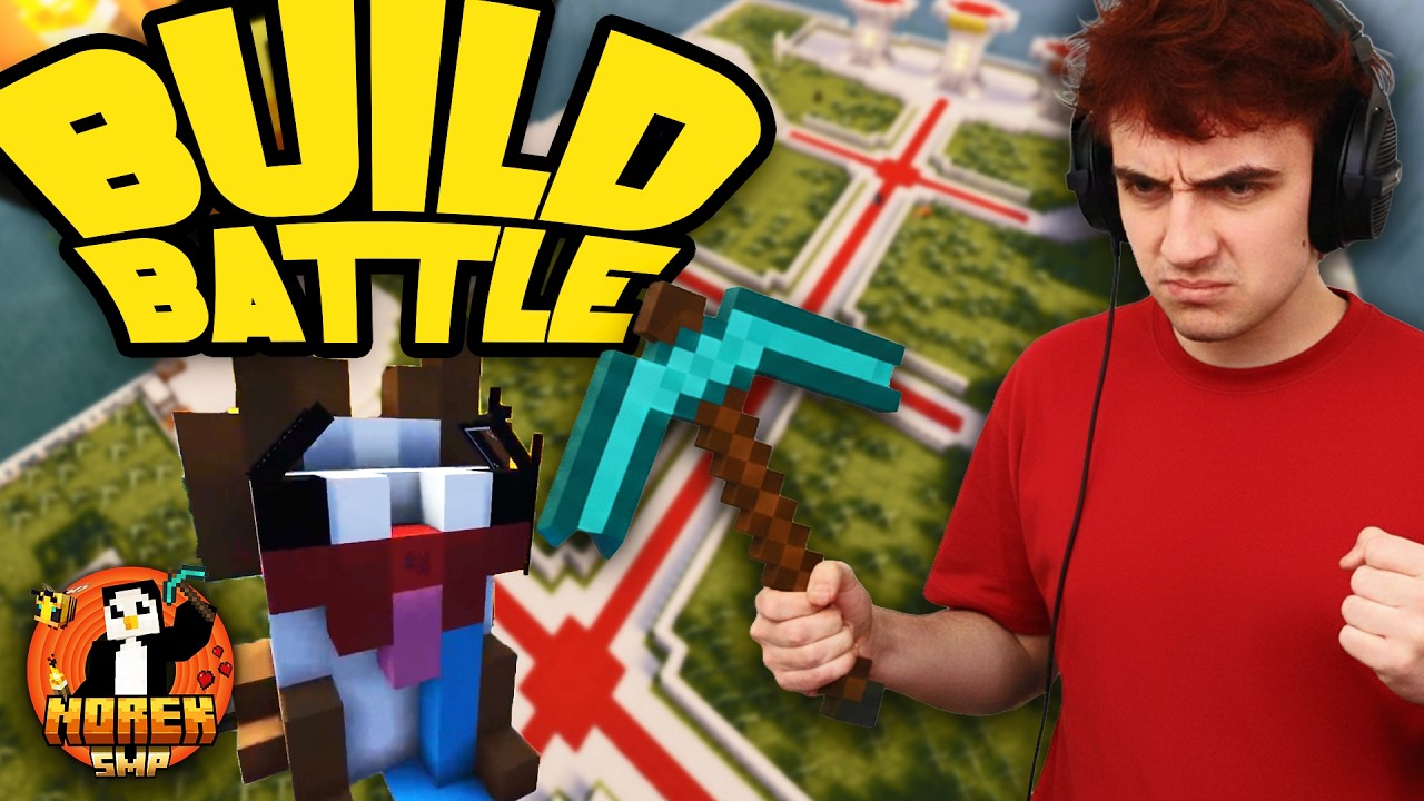 BUILD BATTLE Z WIDZAMI! | NOREK SMP