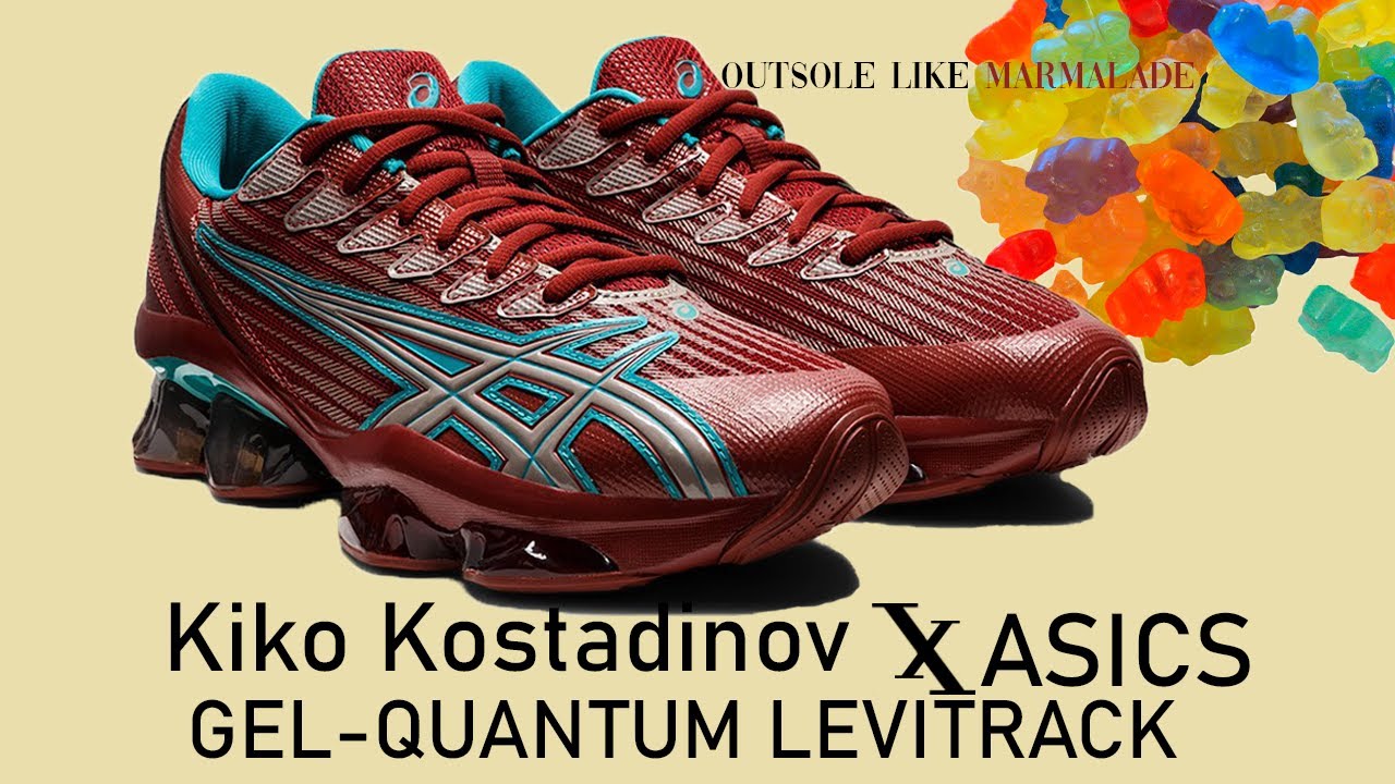 Kiko Kostadinov x ASICS GEL-QUANTUM LEVITRACK