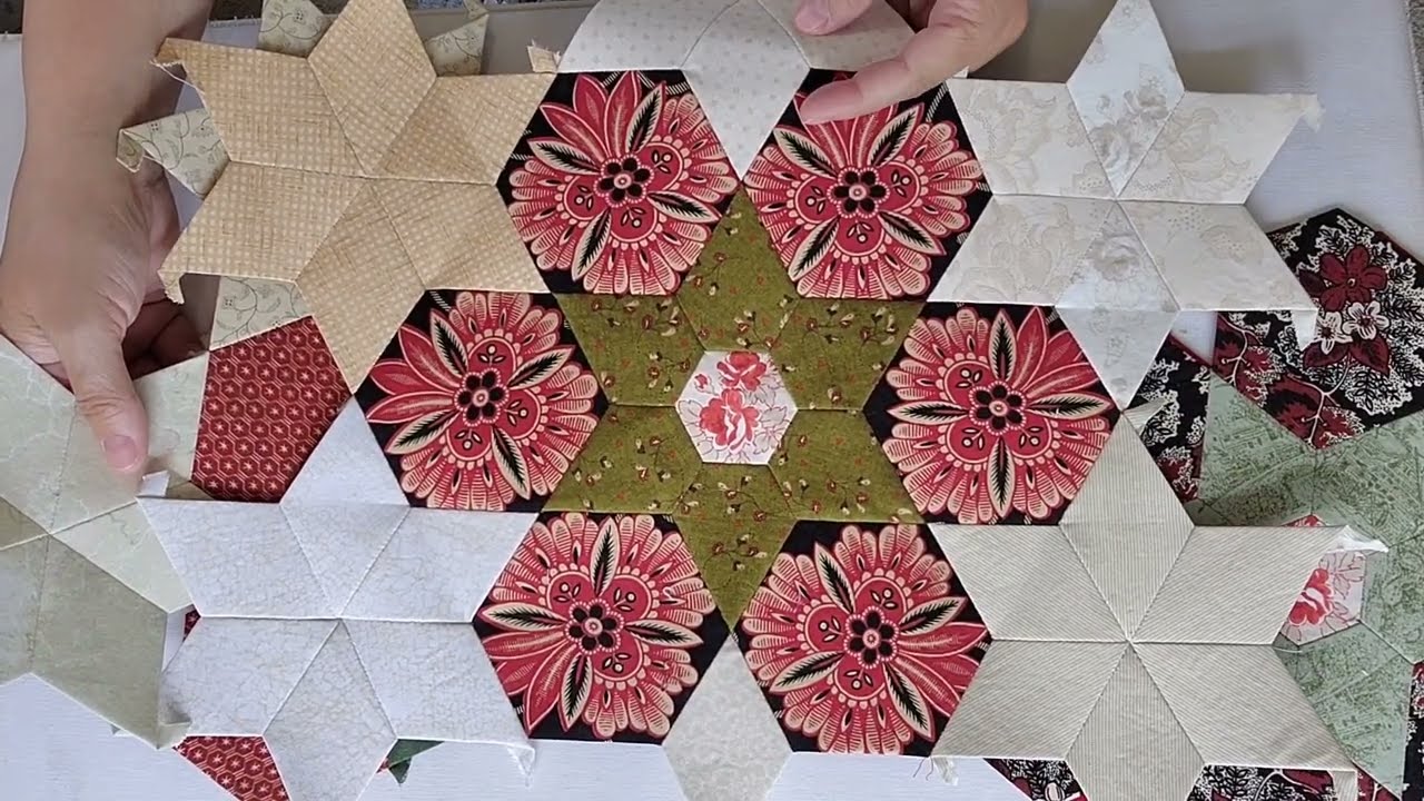 Update on EPP Tula Pink Quilt