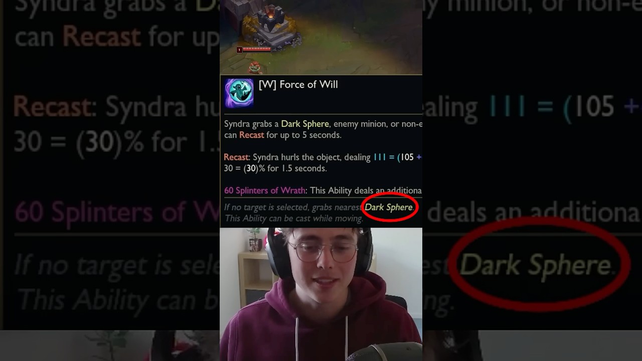 Everybody Is Using Syndra W Wrong