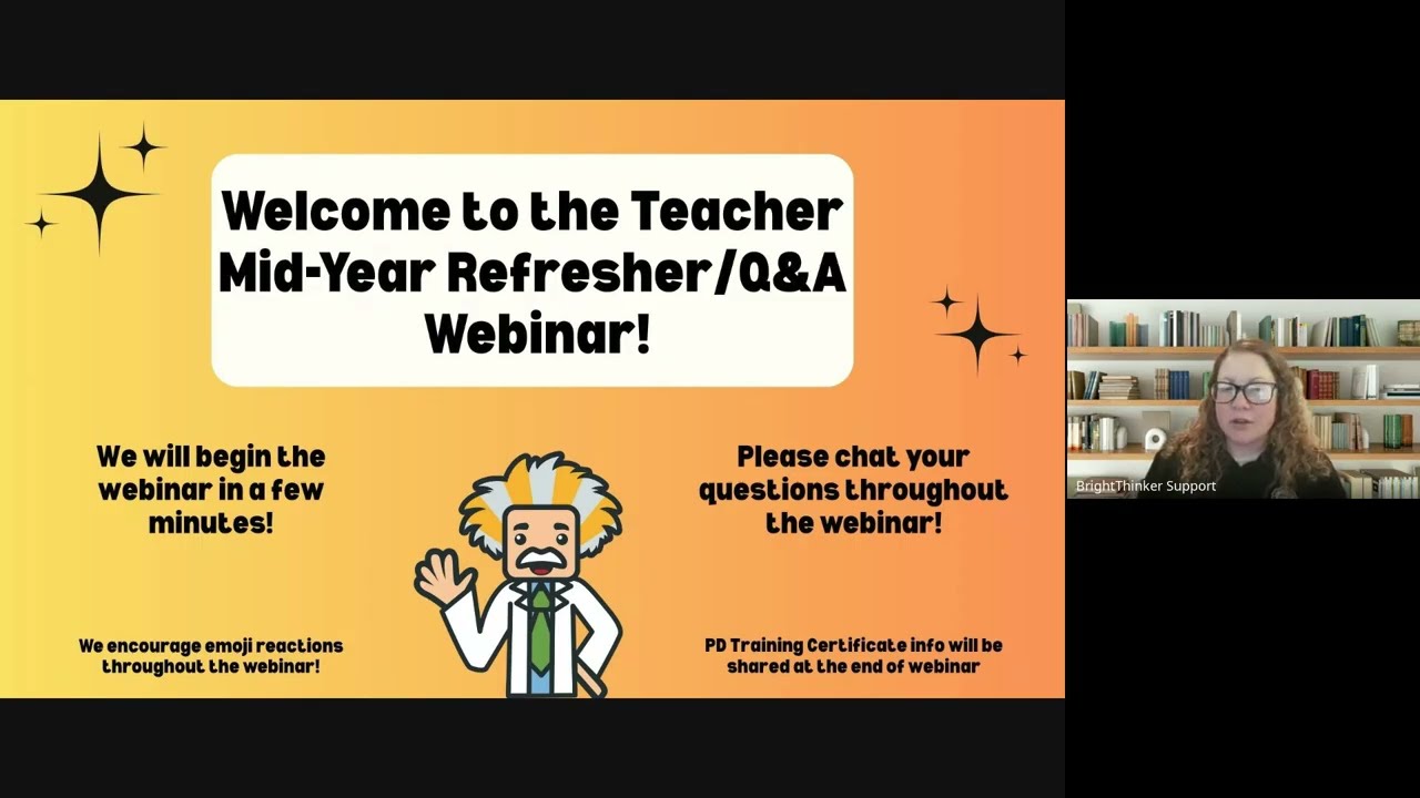 January Mid- Year Teacher Refresher/Q&A Webinar  1/5/2026