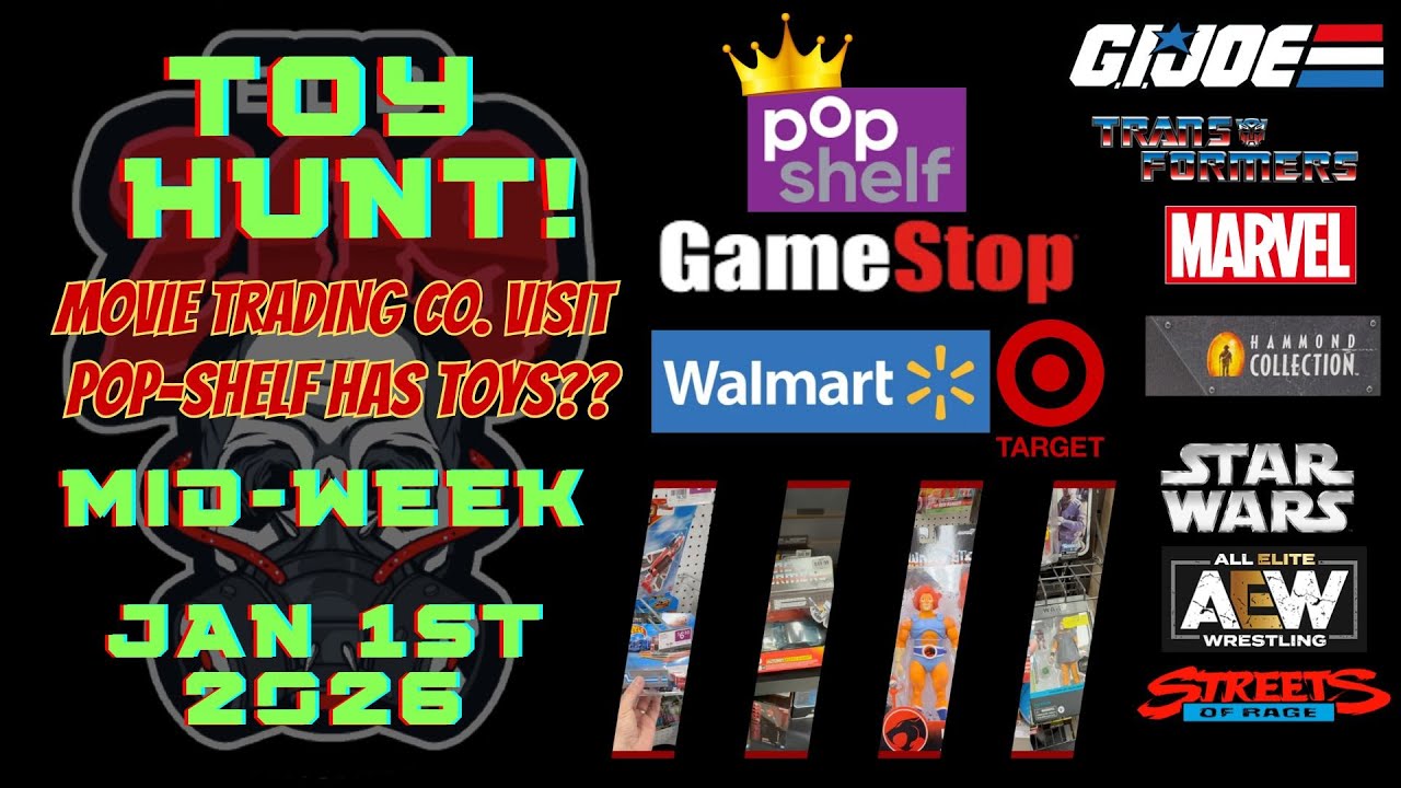 Поиск игрушек и новых фигурок с 1 января. На полках Pop!? Находки от Movie Trading Co.!