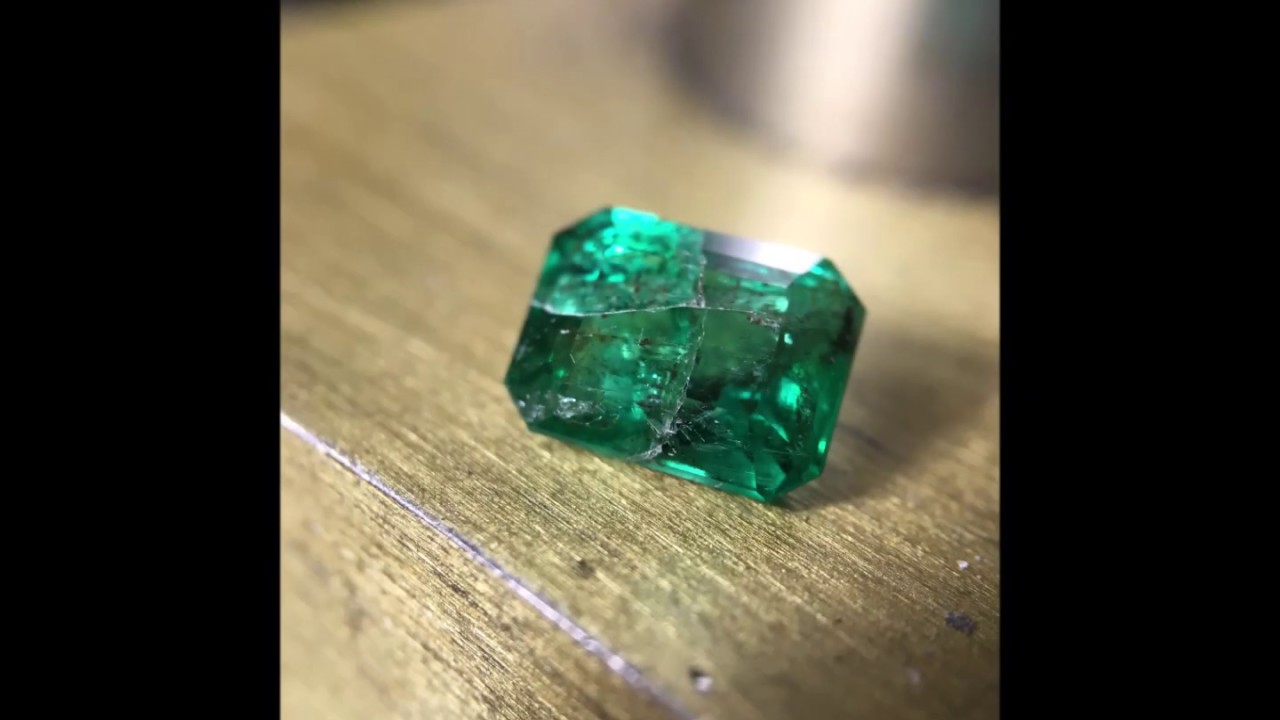 How Emeralds are fracture filled.