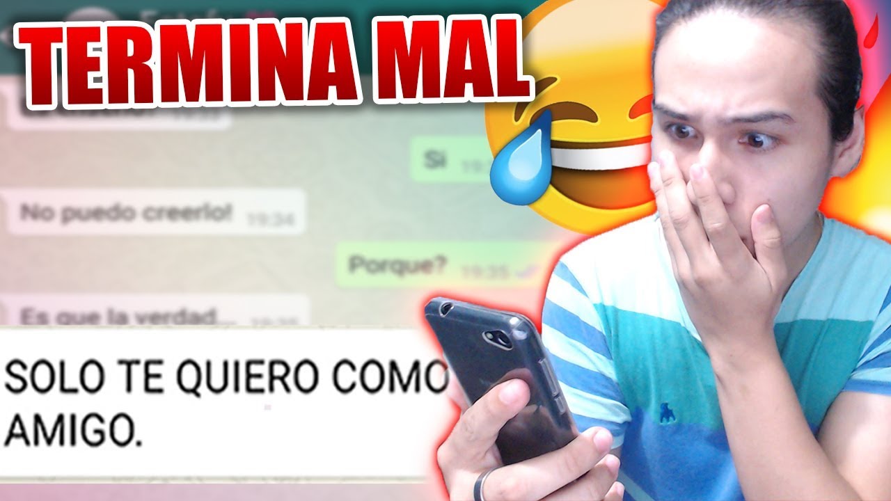 BROMA: ME DECLARO A MI AMIGA 😂 (no creerás el final...💔)