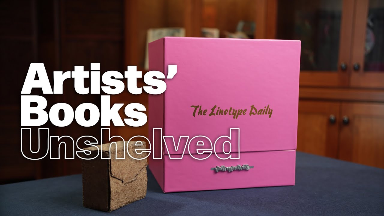 Power of the Presses | Works by Lucia Harrison and Dan Wood | Artists’ Books Unshelved