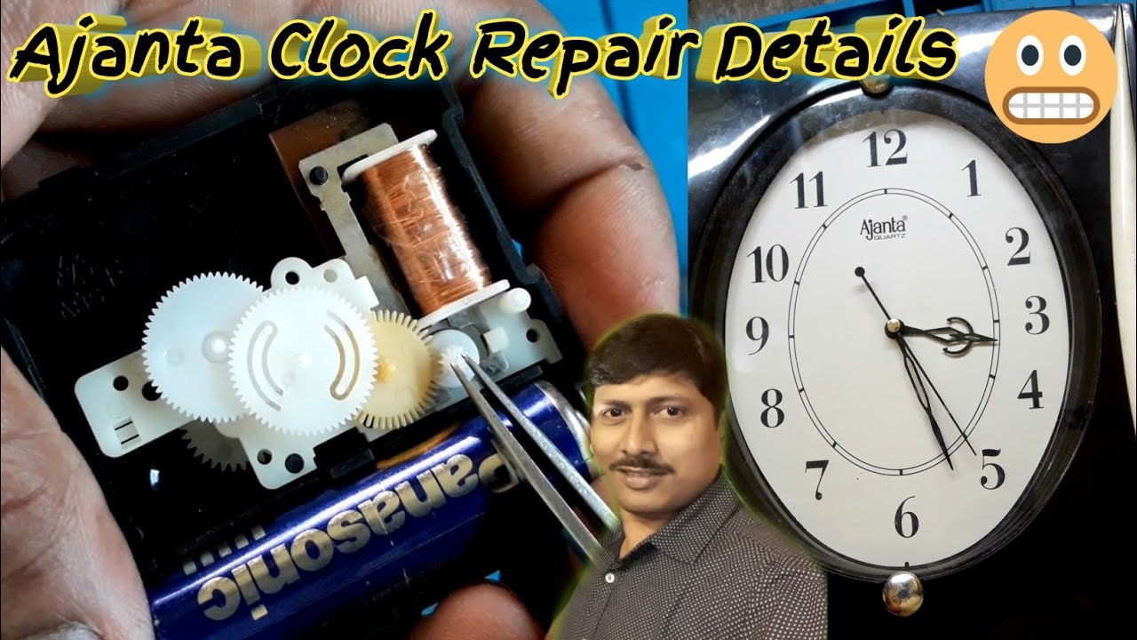 Ajanta wall Clock Repair | How to repair Ajanta clock | Clock Repair keyse kare | Ajanta Clock hindi