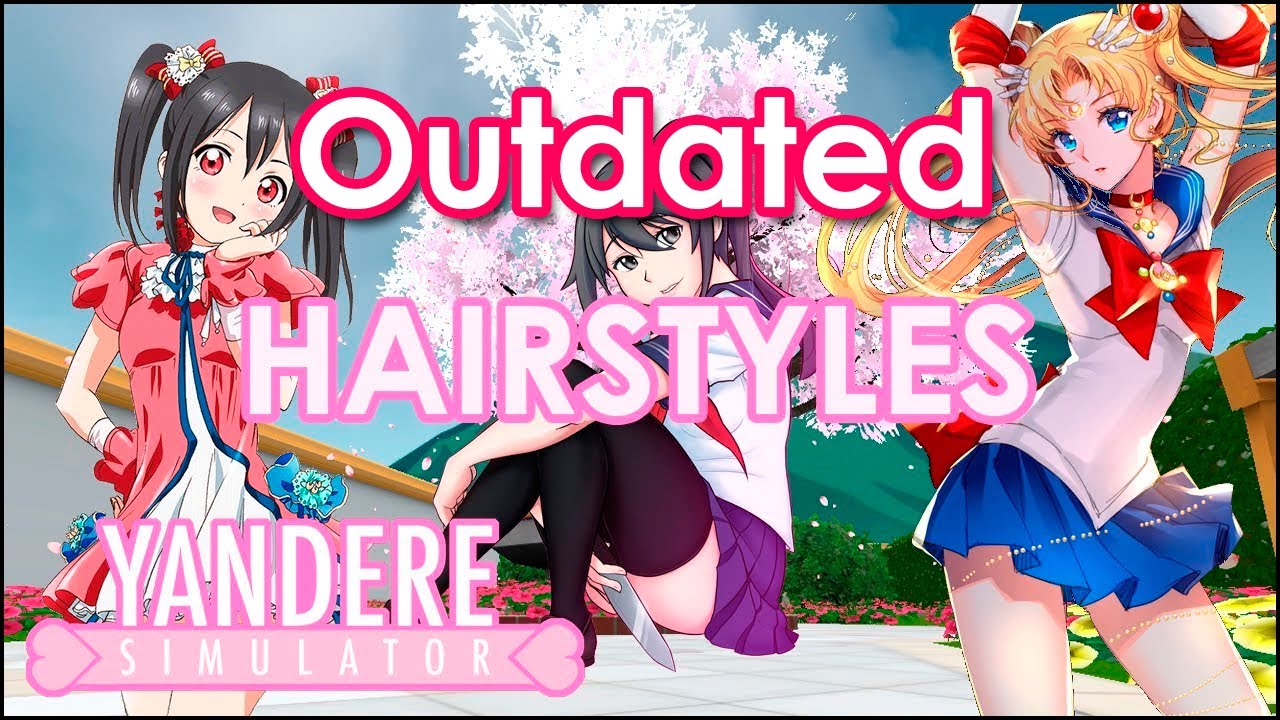 Hairstyles References [Anime/Gaming] - (Yandere Simulator)