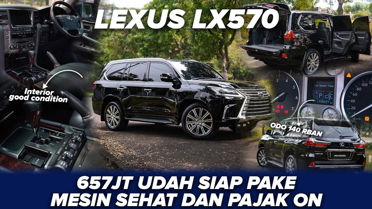 LEXUS LX570 675JT UDA SIAP PAKE! MESIN DAN PAJAK ON