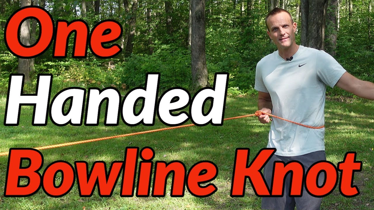 ONE HANDED BOWLINE // An Essential Self-Rescue Skill