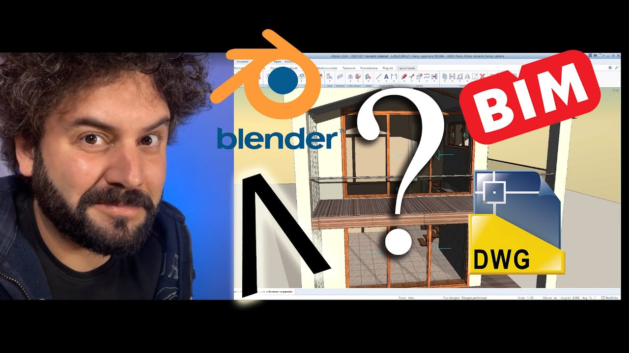 Blender, BIM, DWG e Views