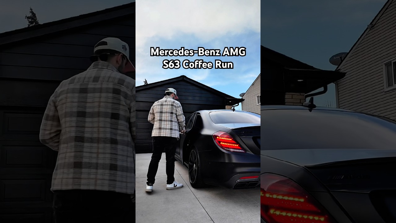 The AMG S 63 is the most BRUTAL luxury sedan🔥