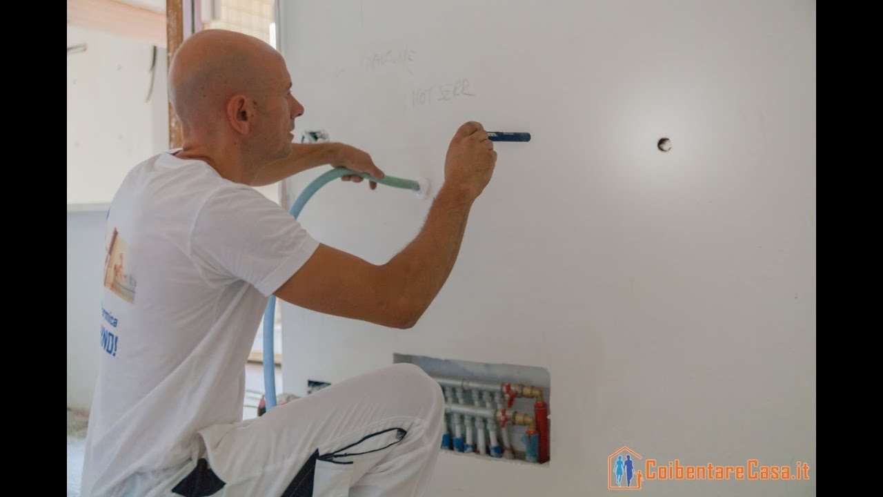 Isolamento termico tramite insufflaggio intercapedine con schiuma poliuretanica - CoibentareCasa.it