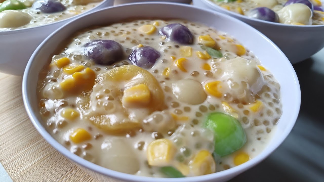 Glutinous Rice Flour At Mais! Gawin Nating Napakasarap Na Ginataang Mais With Bilo Bilo!