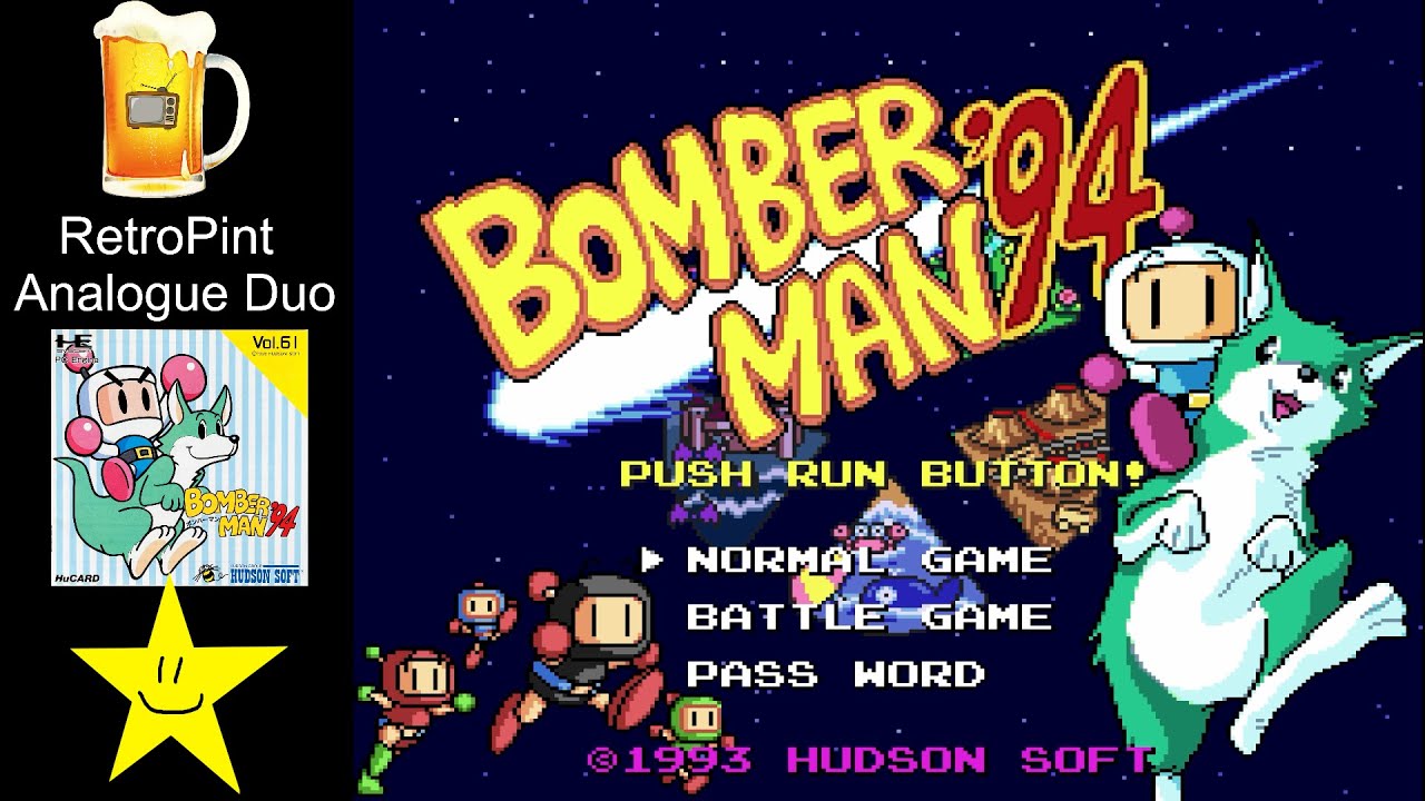 Analogue Duo - Casual Gameplay - Bomberman '94