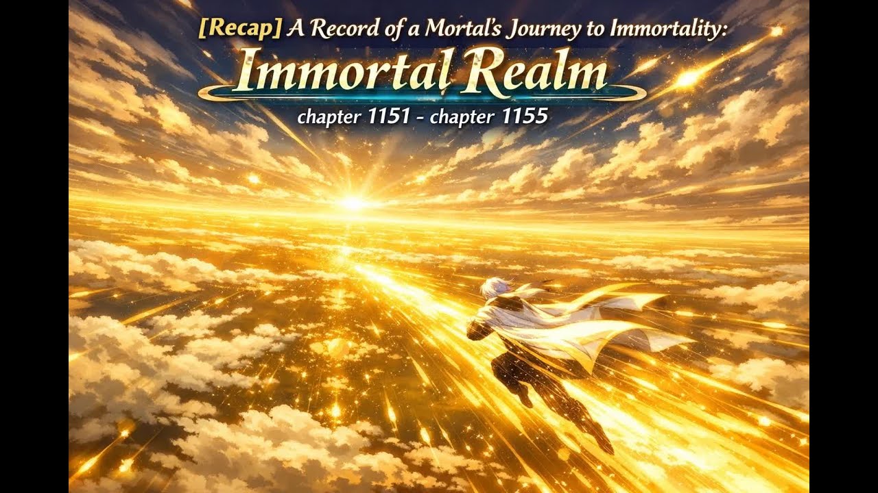 [Recap] A Record of a Mortal's Journey to Immortality: Immortal Realm chapter 1151 - chapter 1155