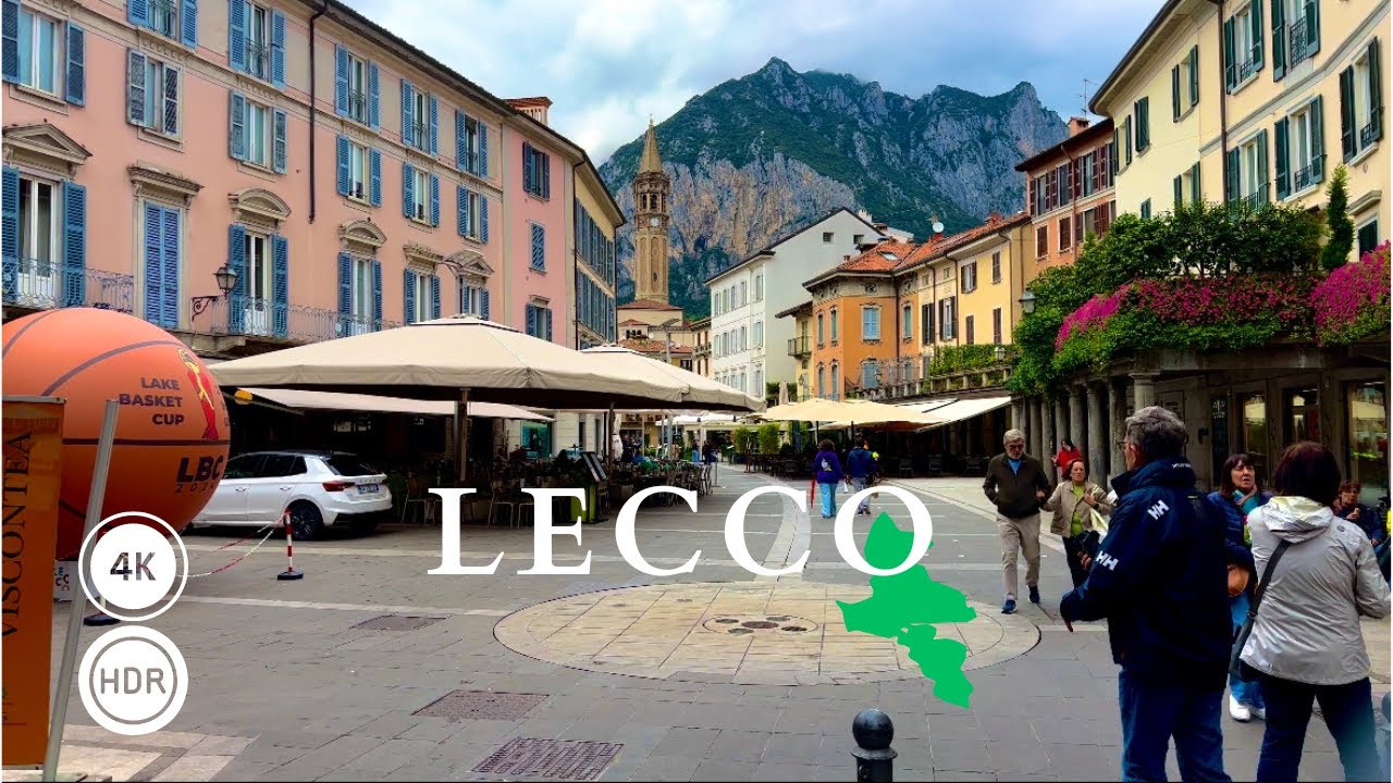 Explore Lecco Like Never Before | Hidden Jewel of Lake Como in 4K 🇮🇹 | Breathtaking Walk & History!