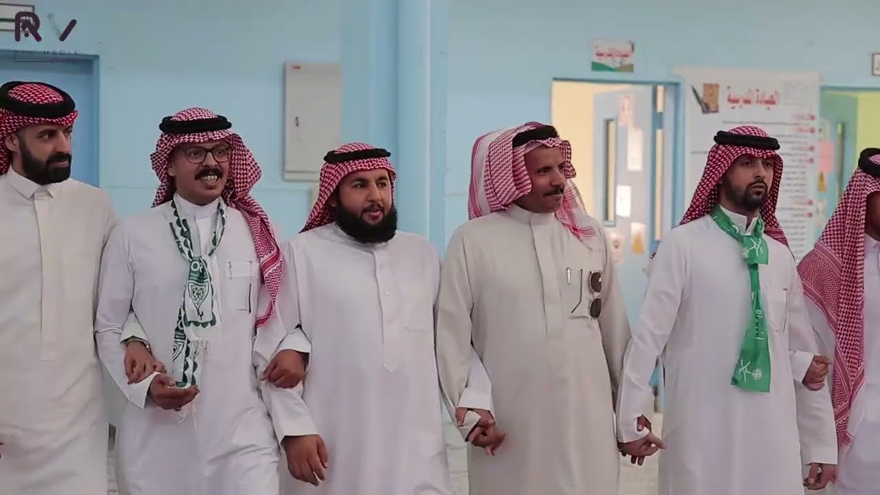 احتفالية متوسطة وثانوية العرقين باليوم الوطني ٩٣