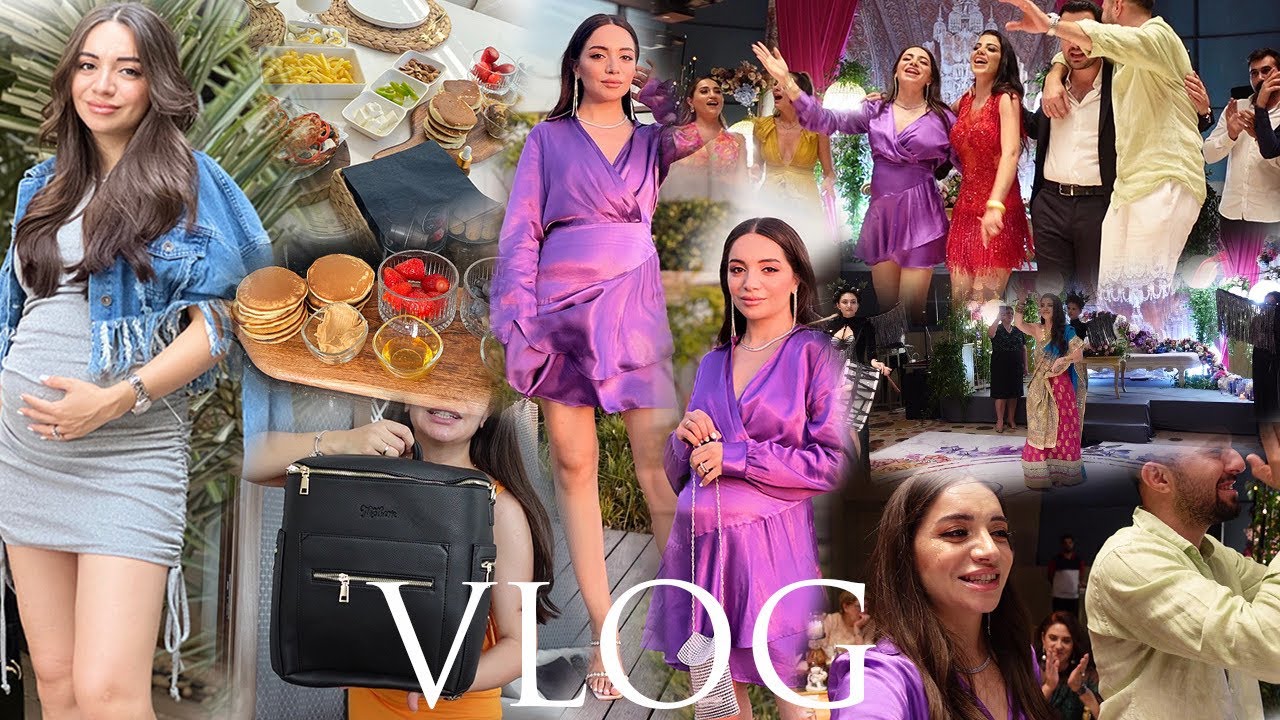 VLOG | KAHVALTILIK PANKEK 🥞 | KINA HAZIRLIĞI 💃🏻 | KINA GECESİ EĞLENCESİ | BEBEK BAKIM &Ccedil;ANTASI