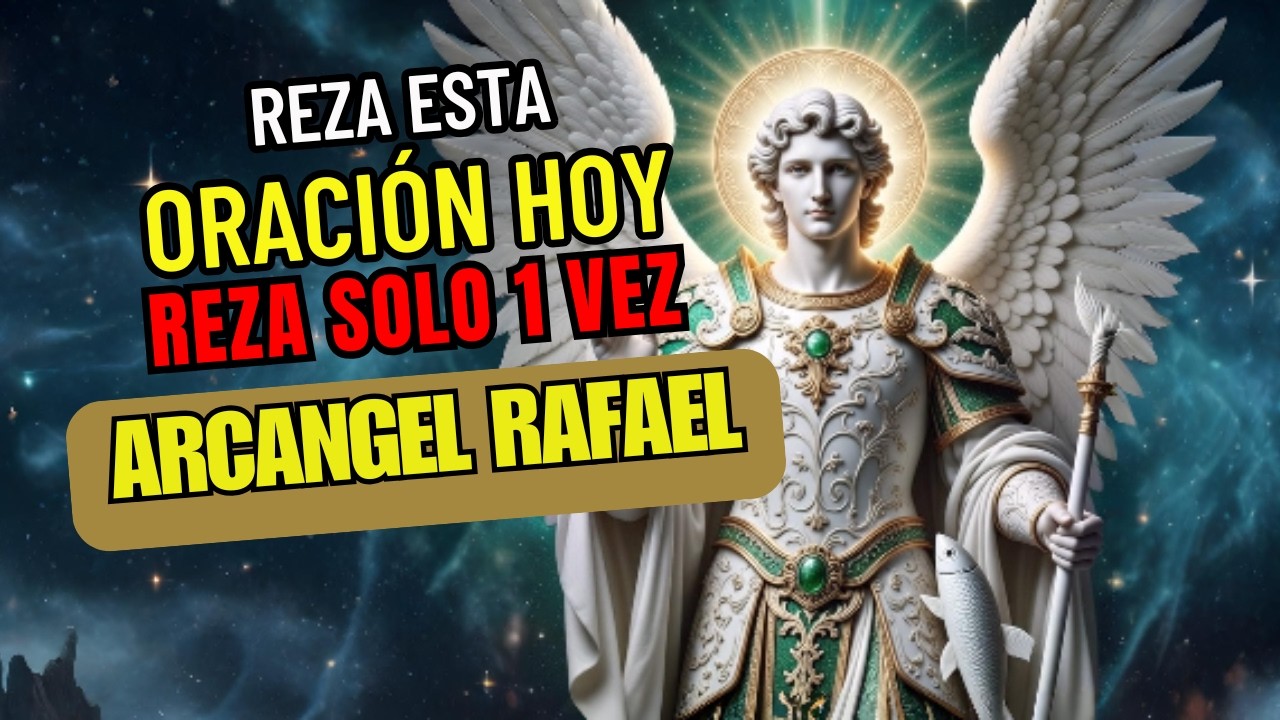 Oración de hoy a San Rafael Arcángel para pedir fortaleza en la debilidad - ¡Ora conmigo!