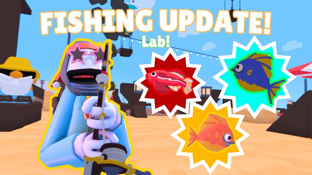 The FISHING UPDATE Lab is Here in Yeeps! 🐟