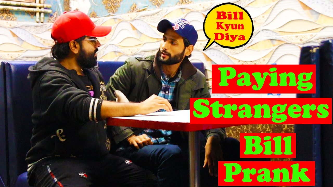Paying Strangers Bill Prank | Pranks In Pakistan | Humanitarians