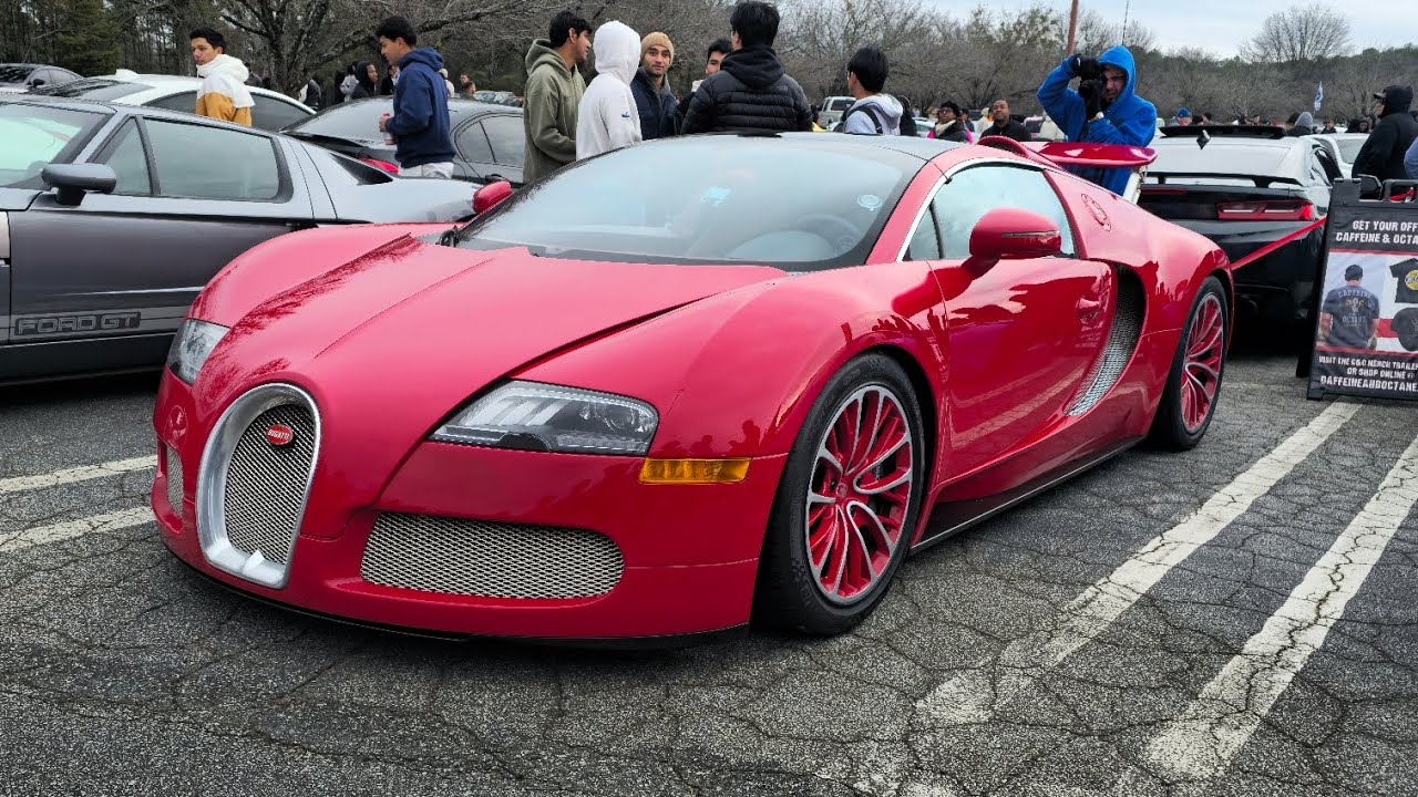 First Caffeine & Octane of 2025! | Ed Bolian From VINwiki Brings His Bugatti Veyron & More!