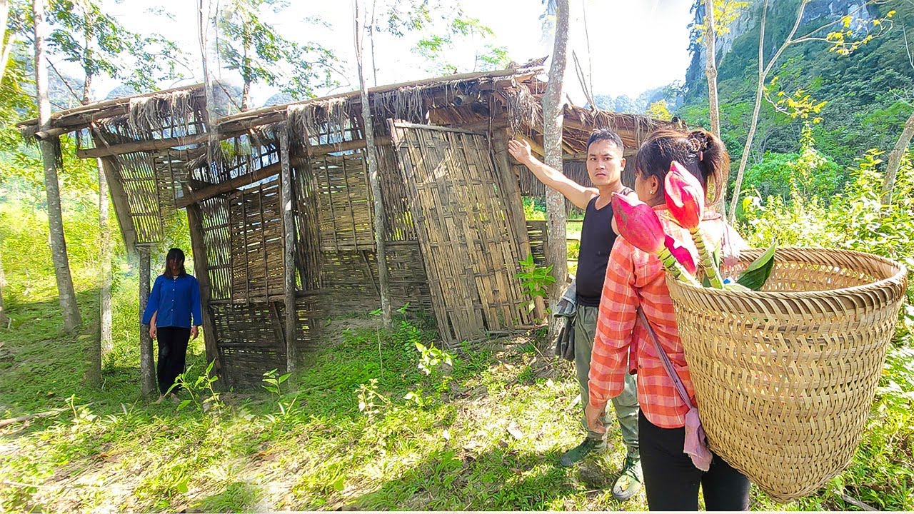 Abandoned House and Mysterious Woman: Discovered in the Woods - Ly Tu Nga