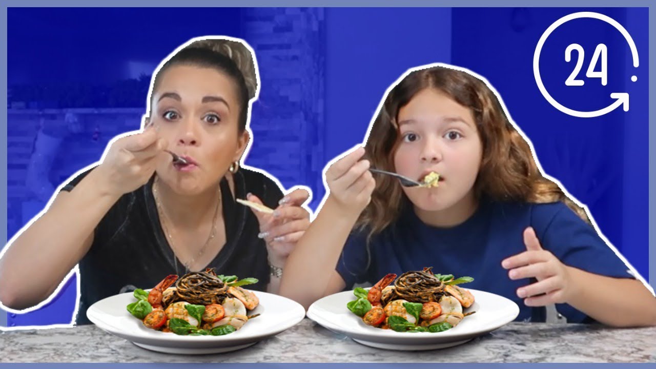 EATING WHAT MY MOM EATS FOR 24 HOURS !!! | SISTER FOREVER