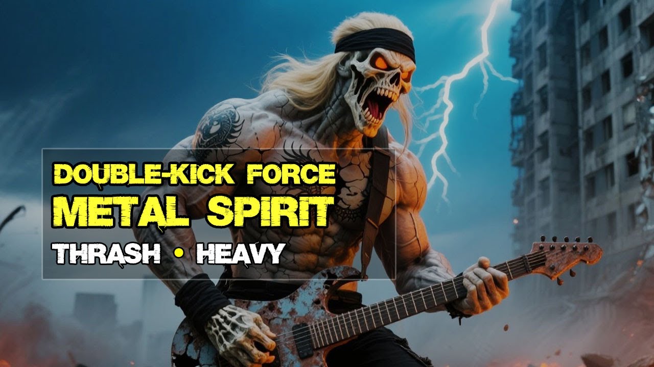 Riff Metal Spirit &ndash; Driving Chugs & Double-Kick Force | Thrash Metal ⚡ Heavy Metal