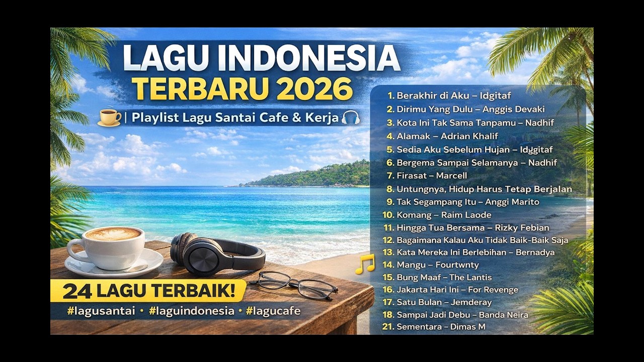 Playlist Lagu Indonesia Viral 2026 ☕ Lagu Santai Cafe & Kerja Nonstop