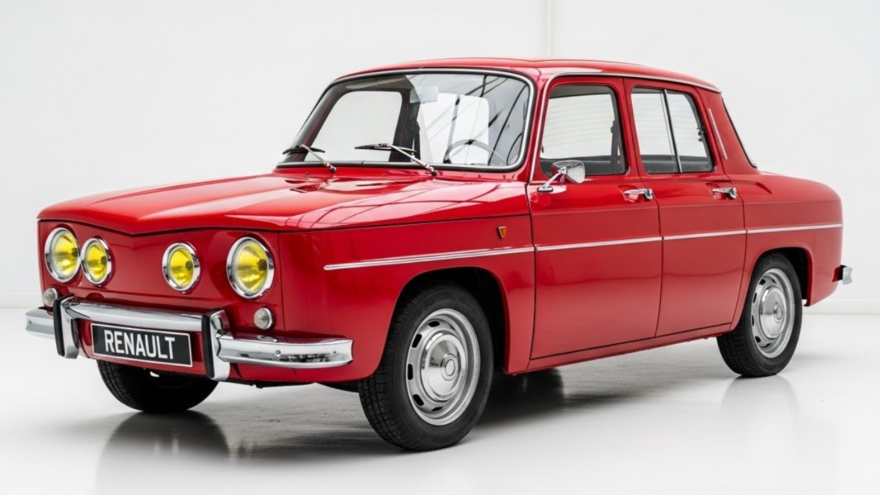 Renault 8 Gordini 2026  Le Retour d’une Icône Sportive Légendaire