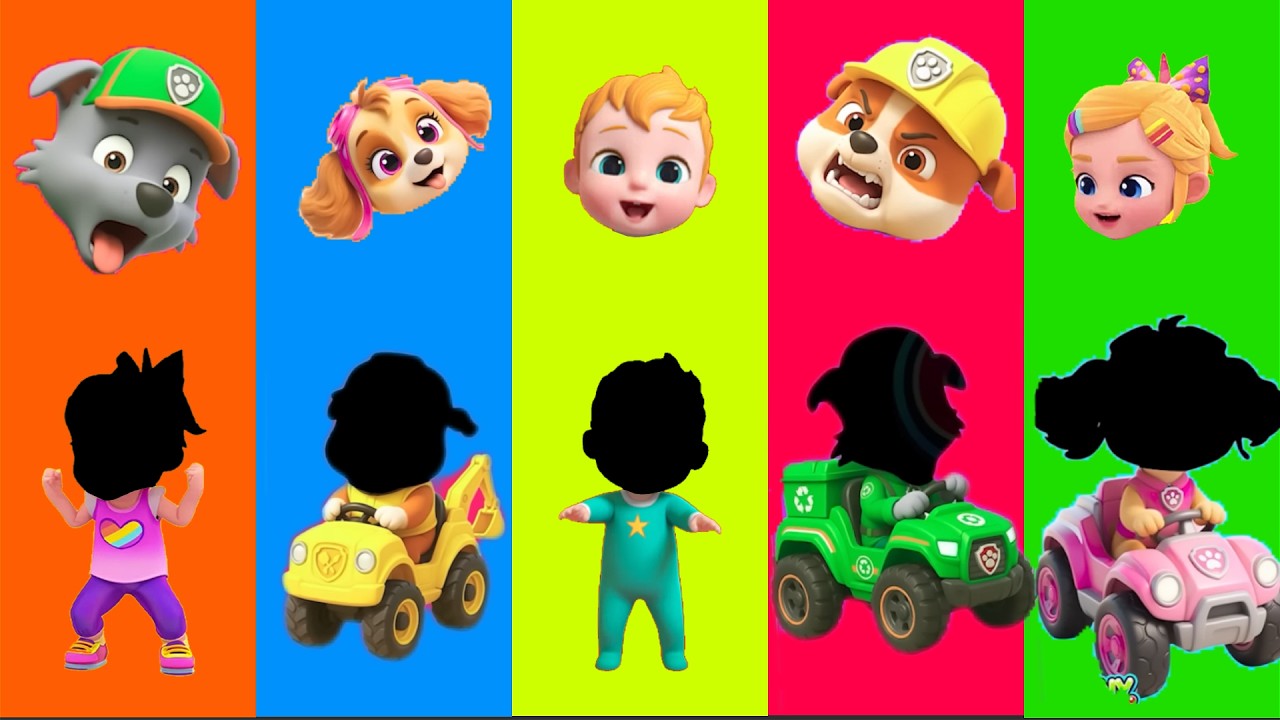 Wrong eyes👀 NEW EPISODES/ Sheriff Labrador x Rocky & BabyBoss Puzzle Wrong HeadsEYE PUZZLE WORLD