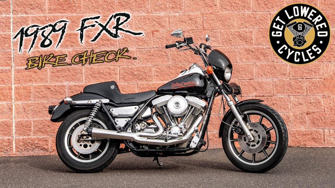 ПРОВЕРКА МОТОЦИКЛА! Harley FXR 1989 года в Get Lowered Cycles