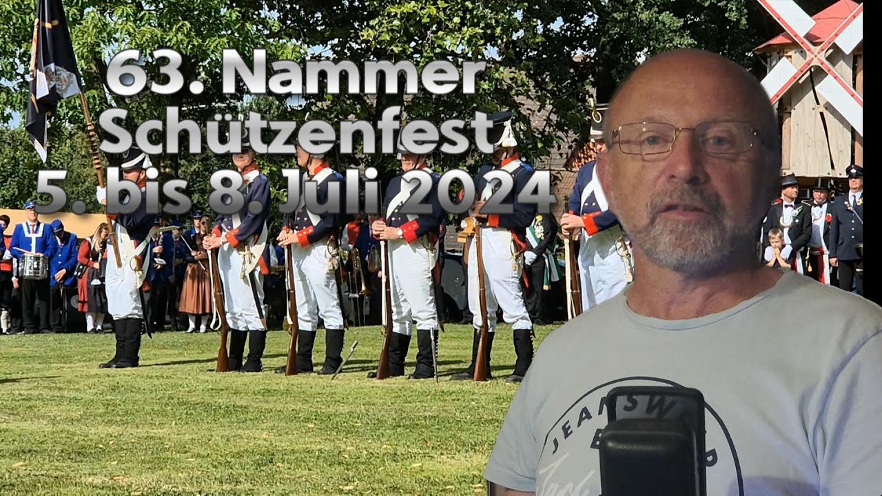 63. Volksschützenfest Nammen 2024 (Proklamation)
