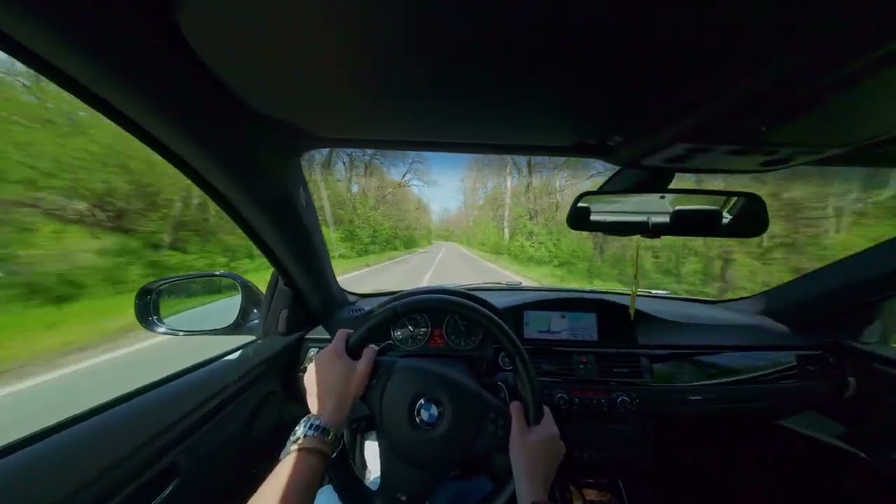 BMW 335i POV Countryside 4K | Exhaust Sound