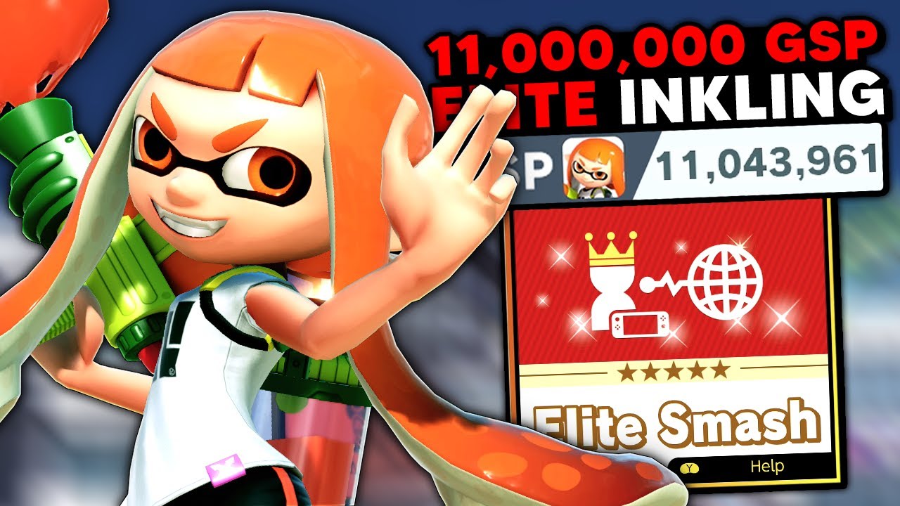 This is what an 11,000,000 GSP Inkling looks like in Elite Smash