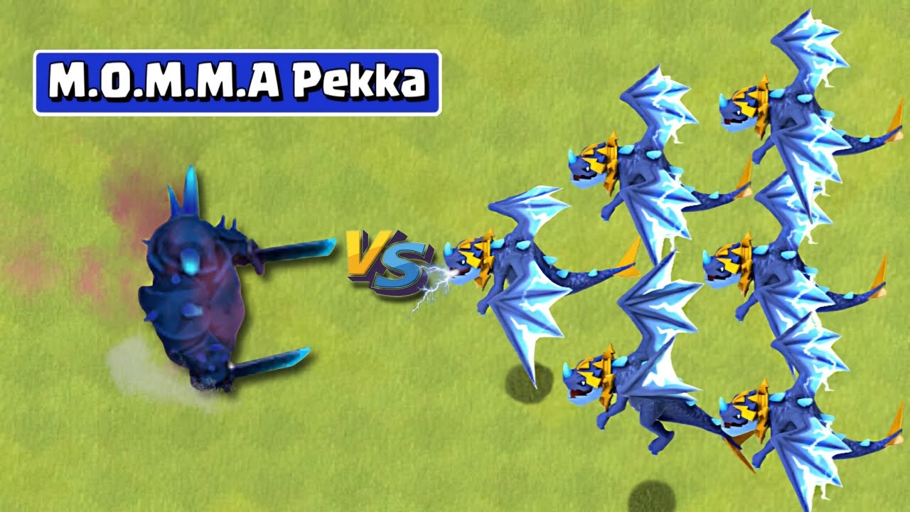 M.O.M.M.A Pekka vs All Troops | clash of clans