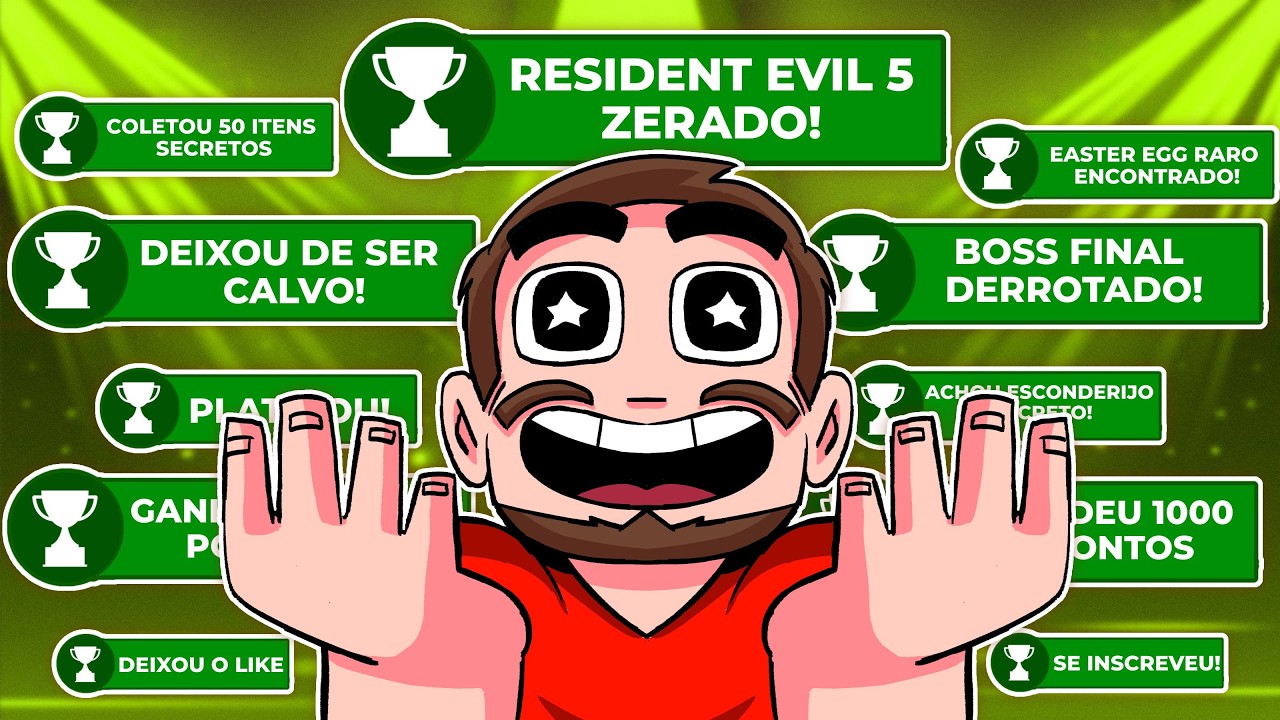 Consegui o M&Aacute;XIMO de CONQUISTAS poss&iacute;vel em 1 hora (ou duas)