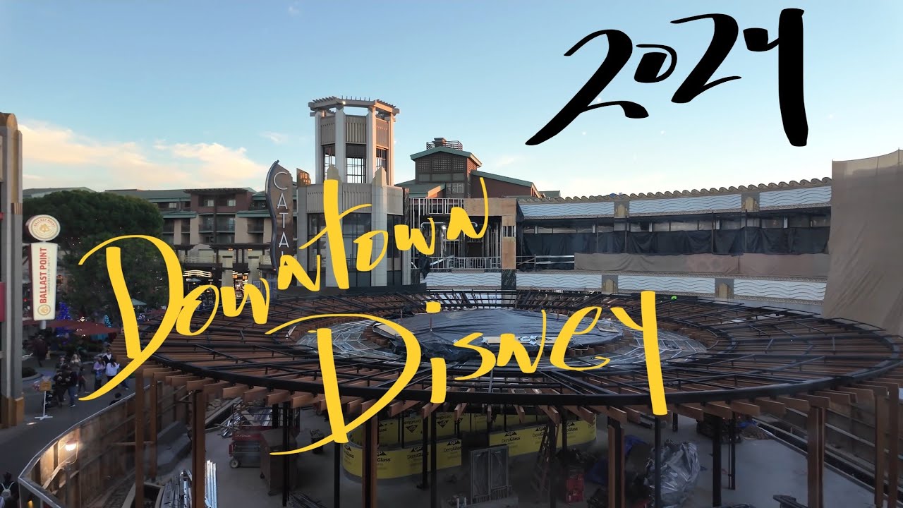 2024 Guided Tour of Downtown Disney!