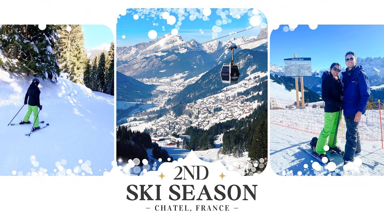 CHATEL, France: My 2nd Time Skiing 🇫🇷⛷️