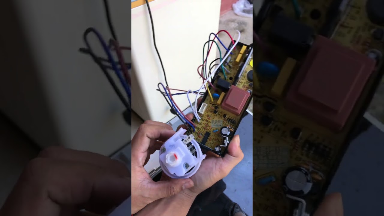 cara pasang universal board mesin basuh beko part1