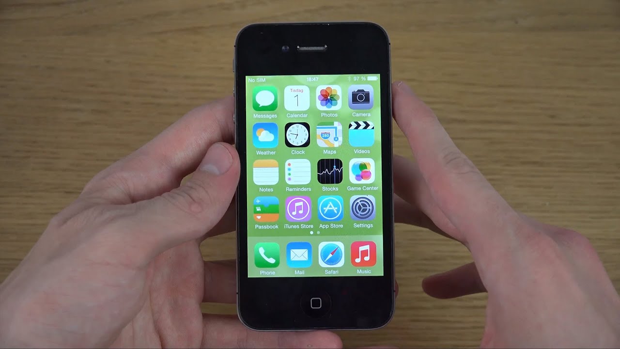 iPhone 4S iOS 7.1.2 - Review (4K)