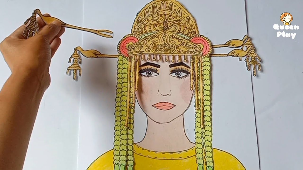 [👑paper diy👑]  MERIAS PENGANTIN BETAWI || MAKEUP WEDDING 👰💍🤵 || mainan kertas || paper craft
