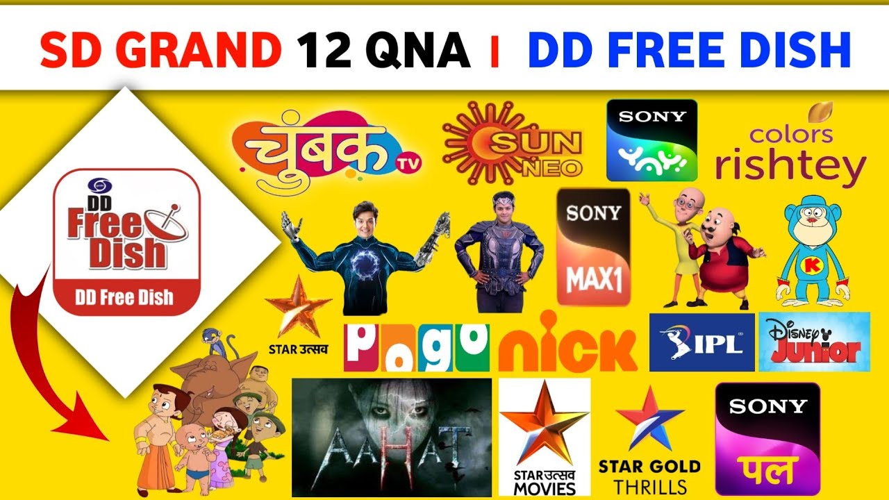 SD Grand QNA Episode 12 DD Free Dish 😲 | DD Free Dish New Update Today