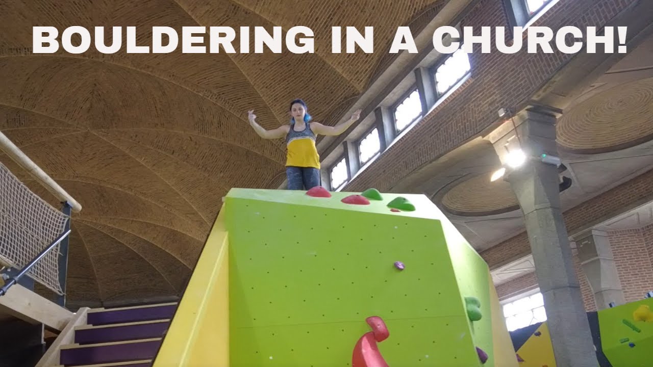 Bouldering at bouldergym Boulderkerk Venlo #81!