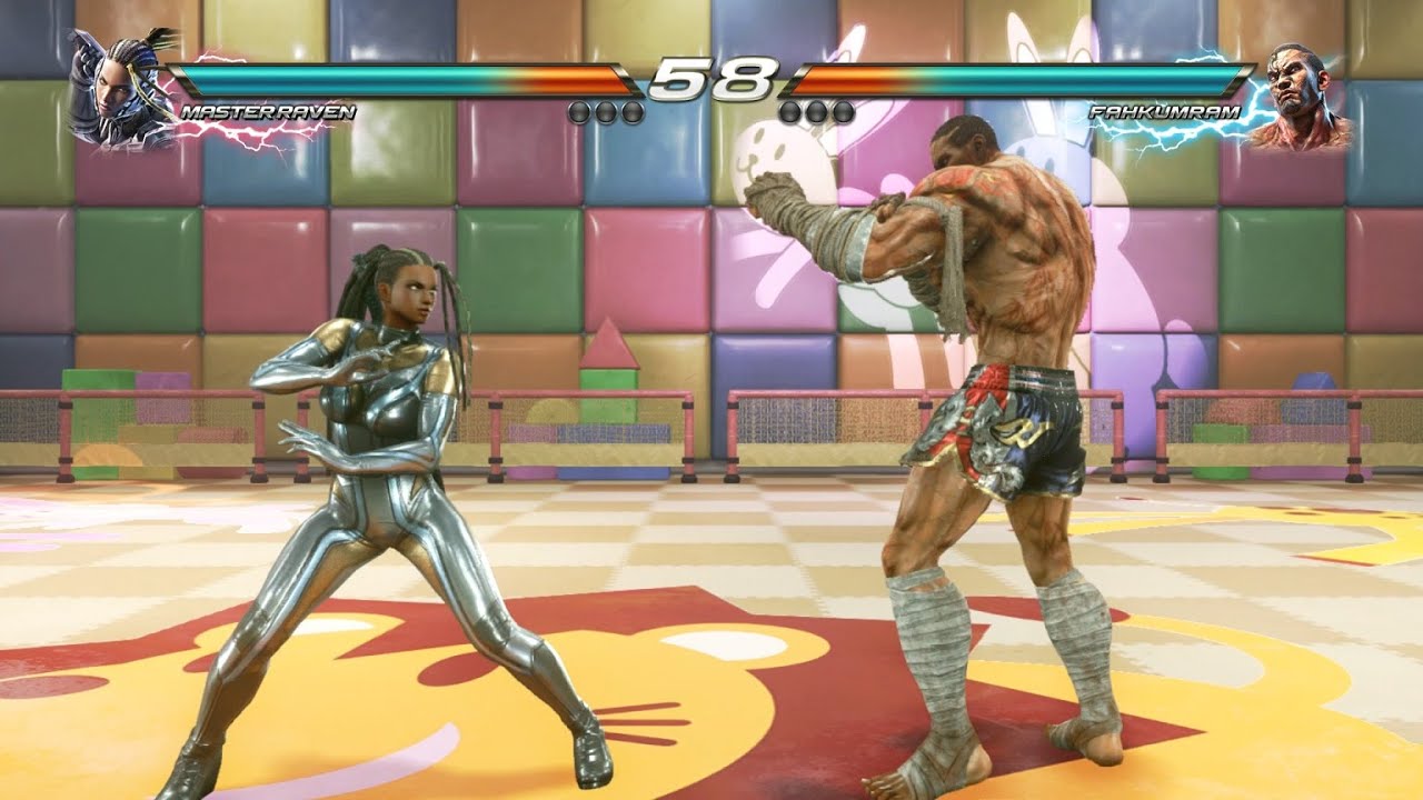 Master Raven vs Fahkumram (Hardest AI) - Tekken 7