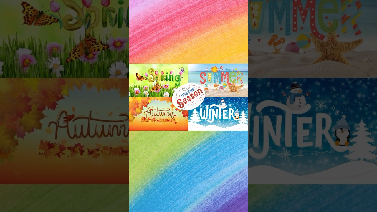 Exciting Seasons Song for Kids | Explore Spring, Summer, Autumn & Winter #seasonsforkids