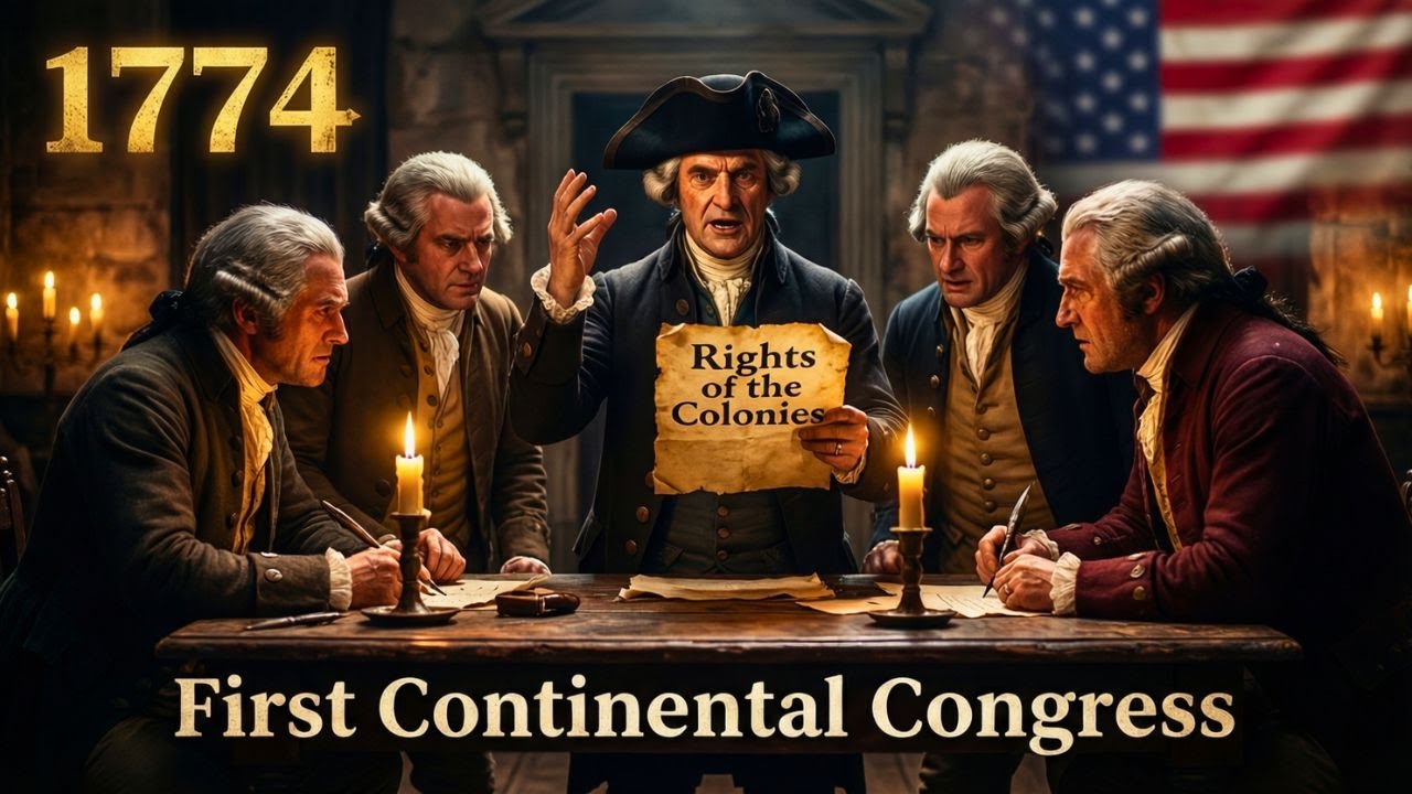 1774 &ndash; The Secret Meeting That Sparked a Revolution!