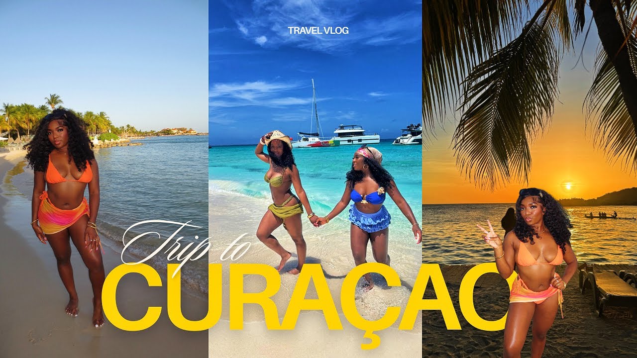 GIRLS TRIP TO CURAÇAO | The Best Island Time #girlstrip #vacationmode 